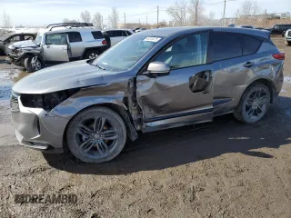 2023 Acura RDX w/A-Spec Package with VIN 5J8TC2H61PL801331, listed as a Copart auction lot 48678475 with 24,757 mi miles and Salvage Title. Bid and sale history available at carsss.com. Image 1.
