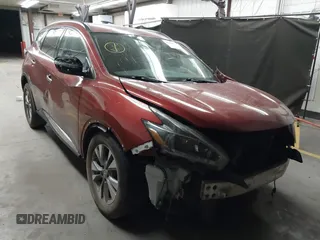 2018 Nissan Murano S z VIN 5N1AZ2MG2JN117303, wystawiony jako IAAI lot #42294267 z przebiegiem 170 336 mil mil oraz . Historia ofert i sprzedaży dostępna na DreamBid. Obrazek 1.