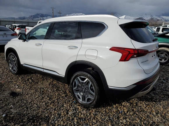 2021 Hyundai Santa Fe Hybrid Limited with VIN KM8S5DA19MU006558, listed as a Copart auction lot 46801044 with 28,659 mi miles. Bid and sale history available at carsss.com. Image 2.