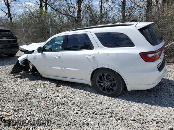 2024 Dodge Durango R/T Premium с VIN 1C4SDJCT0RC144698, выставлен на аукционе Copart как лот 52280865 с пробегом 11 249 миль миль и Списание • Salvage title. История ставок и продаж доступна на DreamBid. Изображение 2.