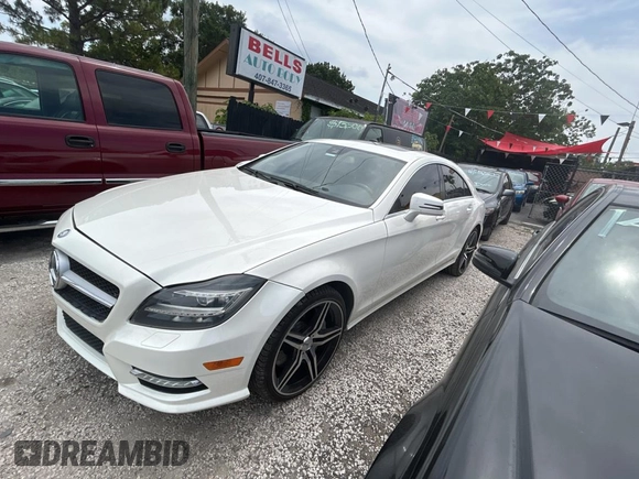 2013 Mercedes-Benz CLS-Class CLS 550 with VIN WDDLJ7DB1DA072913, listed as a Copart auction lot 54421065 with 130,265 mi miles and Clean Title. Bid and sale history available at carsss.com. Image 2.