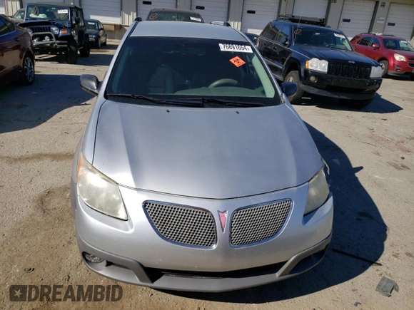 2007 Pontiac Vibe with VIN 5Y2SL65807Z430375, listed as a Copart auction lot 76891654 with 160,721 mi miles and Salvage Title. Bid and sale history available at carsss.com. Image 5.