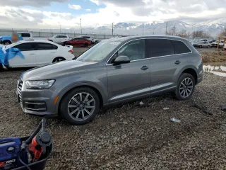 2017 Audi Q7 Premium Plus with VIN WA1LAAF73HD032816, listed as a Copart auction lot 45493455 with 107,236 mi miles and Salvage title. Bid and sale history available at DreamBid. Image 1.
