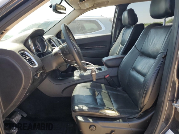 2013 Dodge Durango Crew with VIN 1C4RDJDG5DC686680, listed as a Copart auction lot 51952575 with 217,713 mi miles and Salvage Title. Bid and sale history available at carsss.com. Image 7.