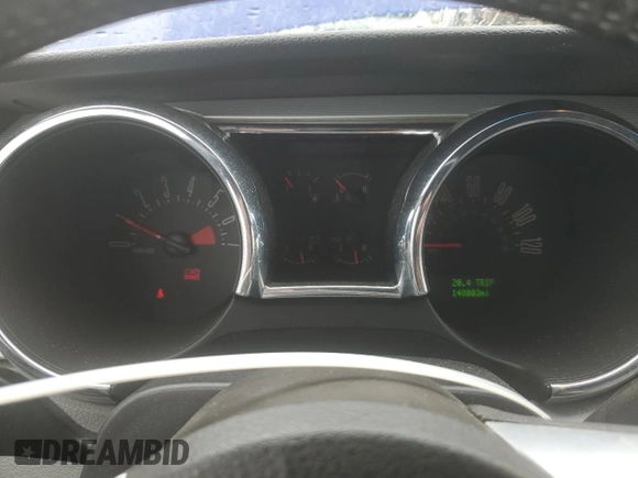 2005 Ford Mustang GT Deluxe with VIN 1ZVHT85H055196732, listed as a Copart auction lot 55848375 with 148,083 mi miles and Salvage Title. Bid and sale history available at DreamBid. Image 9.