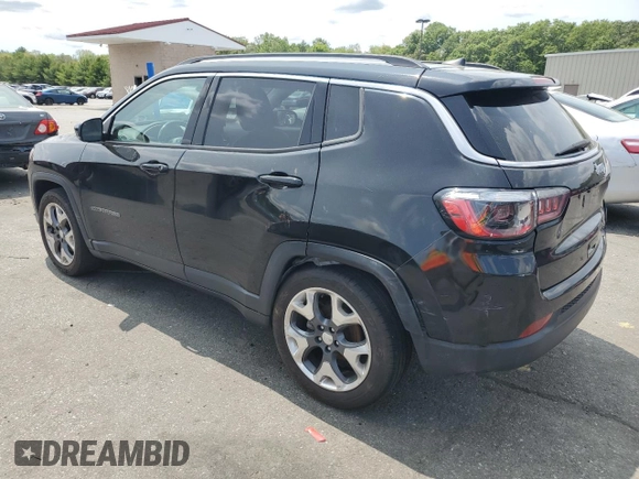 2020 Jeep Compass Limited with VIN 3C4NJCCB1LT231188, listed as a Copart auction lot 57659365 with 77,929 mi miles and Salvage title. Bid and sale history available at DreamBid. Image 2.