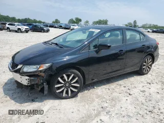 2015 Honda Civic EX-L z VIN 19XFB2F98FE026769, wystawiony jako Copart lot #60678585 z przebiegiem 94 958 mil mil oraz Czysty tytuł • Clean title. Historia ofert i sprzedaży dostępna na DreamBid. Obrazek 1.