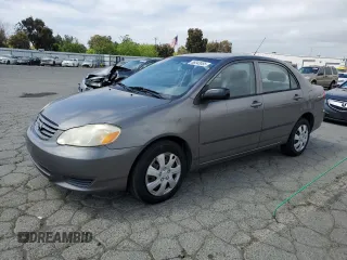 2004 Toyota Corolla CE with VIN 1NXBR32E24Z304630, listed as a Copart auction lot 56043555 with 159,342 mi miles and Salvage Title. Bid and sale history available at DreamBid. Image 1.