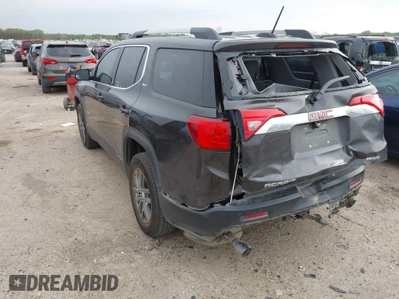2017 GMC Acadia SLT with VIN 1GKKNULS4HZ287529, listed as a IAAI auction lot 41909149 with 93,323 mi miles. Bid and sale history available at carsss.com. Image 3.