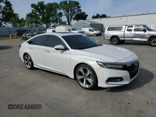 2019 Honda Accord Touring with VIN 1HGCV2F98KA036100, listed as a Copart auction lot 53405685 with 67,744 mi miles and Salvage title. Bid and sale history available at DreamBid. Image 4.