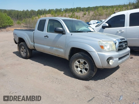 2007 Toyota Tacoma PreRunner with VIN 5TETU62N67Z427352, listed as a IAAI auction lot 41900208 with 167,616 mi miles. Bid and sale history available at carsss.com. Image 1.