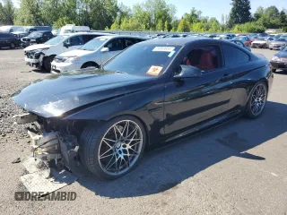 2017 BMW M4 with VIN WBS3R9C53HK709917, listed as a Copart auction lot 69063664 with 87,352 mi miles and Salvage Title. Bid and sale history available at carsss.com. Image 1.