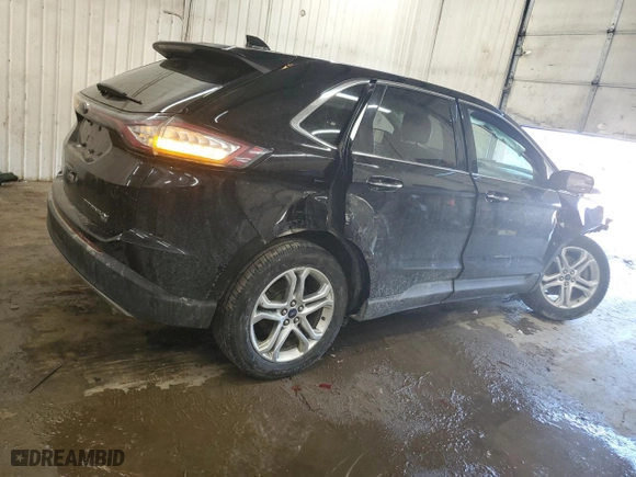 2018 Ford Edge Titanium with VIN 2FMPK4K83JBC14897, listed as a Copart auction lot 48258435 with 209,417 mi miles and Salvage Title. Bid and sale history available at carsss.com. Image 3.