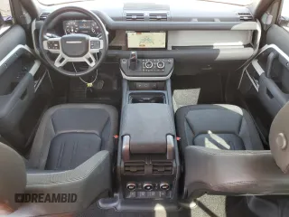 2021 Land Rover Defender S with VIN SALEJ7RX8M2039045, listed as a Copart auction lot 50757545 with 35,904 mi miles and Salvage title. Bid and sale history available at DreamBid. Image 8.