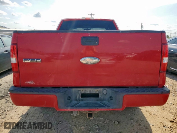 2007 Ford F-150 STX with VIN 1FTRX12W67KC25192, listed as a Copart auction lot 58863975 with 161,527 mi miles and Clean title. Bid and sale history available at DreamBid. Image 6.