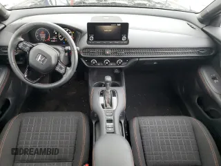 2024 Honda HR-V Sport with VIN 3CZRZ2H54RM730149, listed as a Copart auction lot 45405005 with 6,928 mi miles and Salvage Title. Bid and sale history available at carsss.com. Image 8.