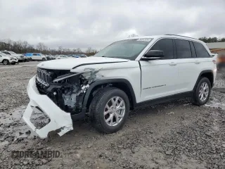 2022 Jeep Grand Cherokee Limited with VIN 1C4RJGBG7N8592965, listed as a Copart auction lot 86852934 with 55,904 mi miles and Salvage title. Bid and sale history available at DreamBid. Image 1.