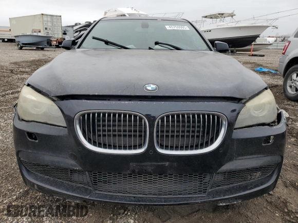 2011 BMW 7 Series 750i with VIN WBAKA8C58BCY36911, listed as a Copart auction lot 45759995 with 143,647 mi miles and Clean title. Bid and sale history available at DreamBid. Image 5.