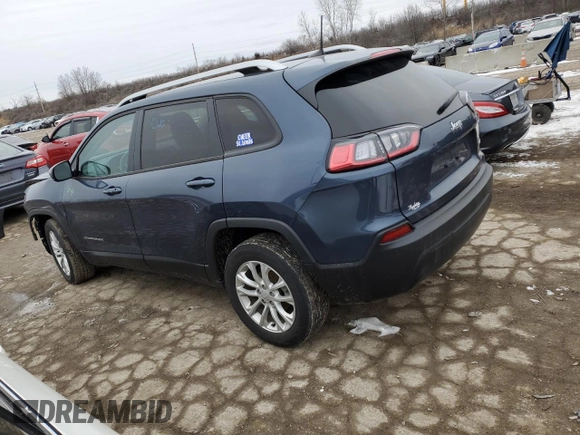 2021 Jeep Cherokee Latitude with VIN 1C4PJLCB3MD196105, listed as a Copart auction lot 44984435 with 32,155 mi miles and Salvage Title. Bid and sale history available at carsss.com. Image 2.