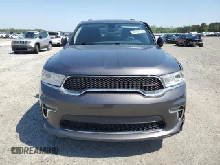 2021 Dodge Durango SXT Plus with VIN 1C4RDJAGXMC793518, listed as a Copart auction lot 52708205 with 36,788 mi miles and Salvage title. Bid and sale history available at DreamBid. Image 5.