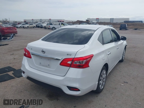 2017 Nissan Sentra S with VIN 3N1AB7AP4HY398336, listed as a IAAI auction lot 41891210 with 99,978 mi miles and . Bid and sale history available at carsss.com. Image 4.