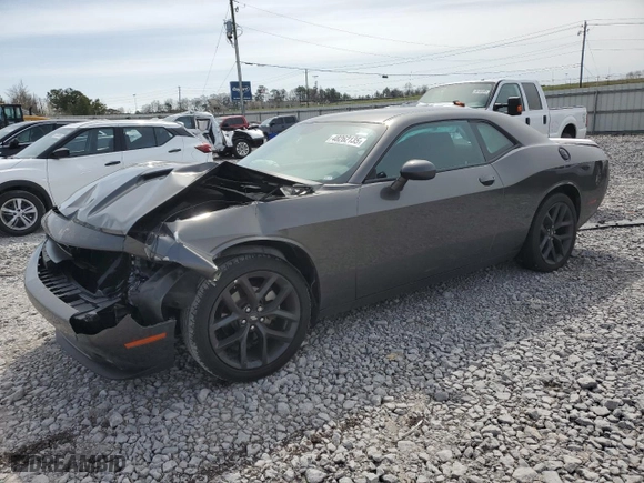 2023 Dodge Challenger SXT with VIN 2C3CDZAG0PH571032, listed as a Copart auction lot 48262135 with 32,635 mi miles and Salvage Title. Bid and sale history available at carsss.com. Image 1.