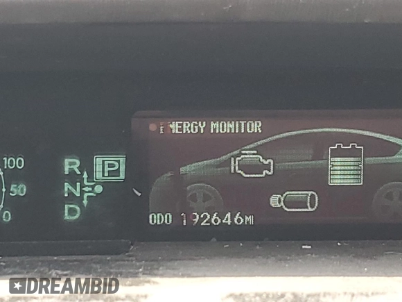 2013 Toyota Prius One with VIN JTDKN3DU6D1647303, listed as a Copart auction lot 50871405 with 192,646 mi miles and Clean Title. Bid and sale history available at carsss.com. Image 9.