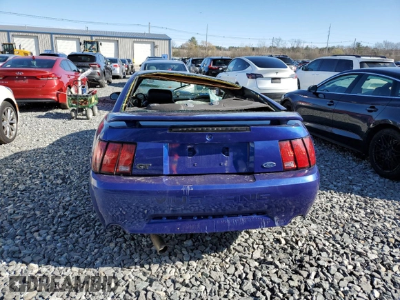 2002 Ford Mustang GT Deluxe with VIN 1FAFP42X12F193272, listed as a Copart auction lot 48778015 with 0 mi miles and Clean Title. Bid and sale history available at carsss.com. Image 6.