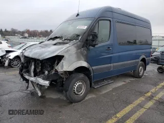 2018 Mercedes-Benz Sprinter with VIN WDZFE7CD6JP610738, listed as a Copart auction lot 83352124 with Not Provided miles and Salvage Title. Bid and sale history available at DreamBid. Image 1.