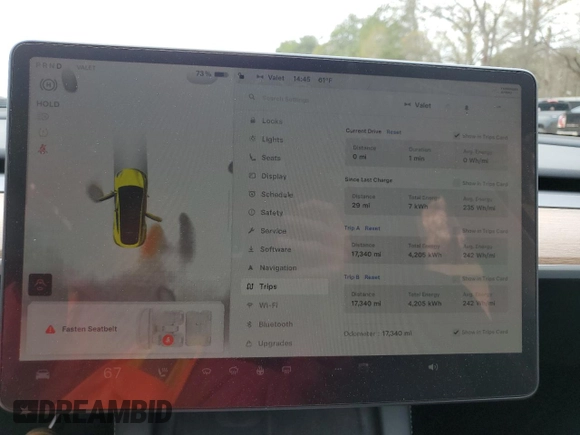 2023 Tesla Model Y Long Range z VIN 7SAYGDEE5PA164270, wystawiony jako Copart lot #50260835 z przebiegiem 17 340 mil mil oraz Szkoda całkowita • Salvage title. Historia ofert i sprzedaży dostępna na DreamBid. Obrazek 9.