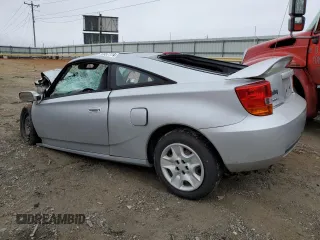2002 Toyota Celica GT with VIN JTDDR32T320116652, listed as a Copart auction lot 83857114 with 0 mi miles and Salvage Title. Bid and sale history available at carsss.com. Image 2.