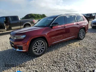 2022 Jeep Grand Cherokee Summit Reserve with VIN 1C4RJKET4N8503543, listed as a Copart auction lot 59988784 with 24,927 mi miles and Salvage title. Bid and sale history available at DreamBid. Image 1.