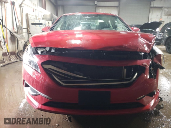 2017 Hyundai Sonata 2.4L with VIN 5NPE24AF9HH530282, listed as a Copart auction lot 51539005 with 109,626 mi miles and Salvage Title. Bid and sale history available at DreamBid. Image 5.
