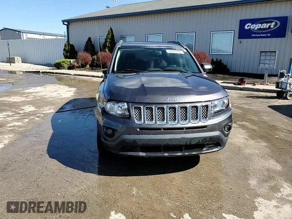 2016 Jeep Compass High Altitude Edition with VIN 1C4NJCEA4GD792582, listed as a Copart auction lot 48812395 with 181,896 mi miles and Salvage Title. Bid and sale history available at carsss.com. Image 14.