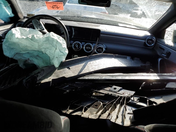 2020 Mercedes-Benz A 220 with VIN W1K3G4FB8LJ236571, listed as a Copart auction lot 81240784 with Not Provided miles and Salvage Title. Bid and sale history available at DreamBid. Image 8.