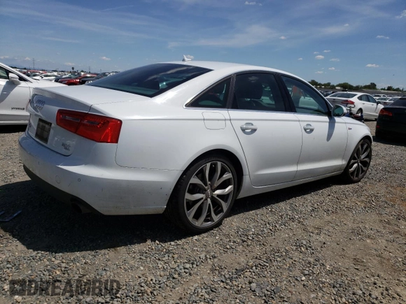 2014 Audi A6 Premium Plus with VIN WAUFGAFC3EN116300, listed as a Copart auction lot 56911945 with 142,399 mi miles and Salvage title. Bid and sale history available at DreamBid. Image 3.