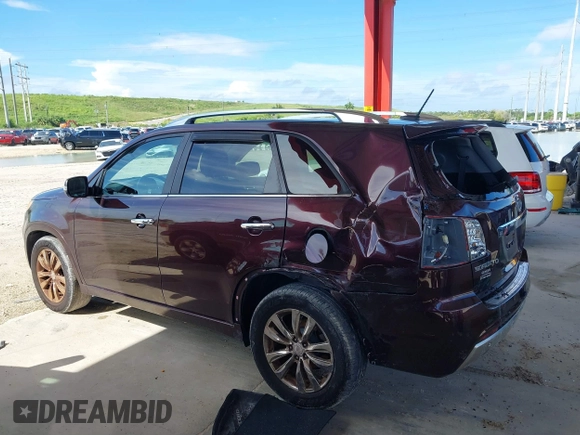2012 Kia Sorento SX with VIN 5XYKW4A24CG207956, listed as a IAAI auction lot 40244776 with 112,703 mi miles. Bid and sale history available at carsss.com. Image 15.