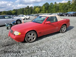 1999 Mercedes-Benz SL-Class with VIN WDBFA68F0XF183781, listed as a Copart auction lot 73665464 with 69,046 mi miles and Clean Title. Bid and sale history available at carsss.com. Image 1.