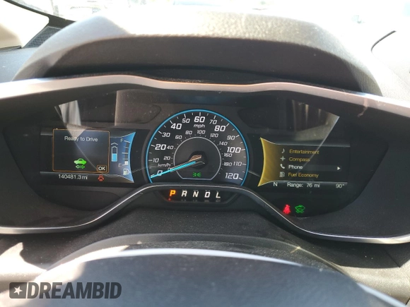 2016 Ford C-Max Energi SEL with VIN 1FADP5CU6GL102619, listed as a Copart auction lot 61224064 with 140,481 mi miles and Clean Title. Bid and sale history available at carsss.com. Image 9.