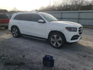 2022 Mercedes-Benz GLS with VIN 4JGFF5KE4NA735818, listed as a Copart auction lot 73004842 with 564 mi miles. Bid and sale history available at carsss.com. Image 4.