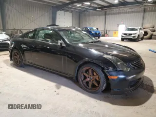 2004 Infiniti G35 w/Leather z VIN JNKCV54E04M801610, wystawiony jako Copart lot #45455485 z przebiegiem 162 732 mil mil oraz Szkoda całkowita • Salvage title. Historia ofert i sprzedaży dostępna na DreamBid. Obrazek 4.