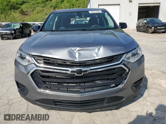 2020 Chevrolet Traverse LS with VIN 1GNEVFKW4LJ315658, listed as a Copart auction lot 55721495 with 80,808 mi miles and Salvage title. Bid and sale history available at DreamBid. Image 5.