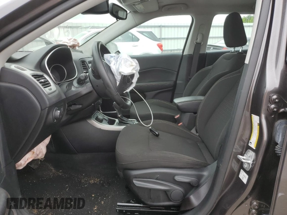 2021 Jeep Compass Sport z VIN 3C4NJDAB9MT521057, wystawiony jako Copart lot #58855775 z przebiegiem 37 135 mil mil oraz Szkoda całkowita • Salvage title. Historia ofert i sprzedaży dostępna na DreamBid. Obrazek 7.