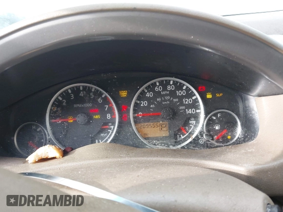 2005 Nissan Pathfinder SE with VIN 5N1AR18U85C756782, listed as a IAAI auction lot 41278886 with 209,555 mi miles. Bid and sale history available at carsss.com. Image 7.