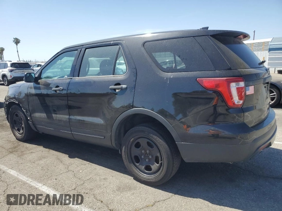 2017 Ford Police Interceptor Utility z VIN 1FM5K8AR4HGC34913, wystawiony jako Copart lot #58042205 z przebiegiem 73 298 mil mil oraz Szkoda całkowita • Salvage title. Historia ofert i sprzedaży dostępna na DreamBid. Obrazek 2.