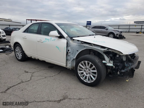 2011 Cadillac CTS Sedan with VIN 1G6DA5EY3B0110184, listed as a Copart auction lot 51017825 with 0 mi miles and Salvage Title. Bid and sale history available at carsss.com. Image 4.