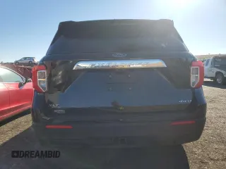 2022 Ford Explorer XLT with VIN 1FMSK8DH7NGA36201, listed as a Copart auction lot 86916034 with 71,436 mi miles and Salvage Title. Bid and sale history available at DreamBid. Image 6.