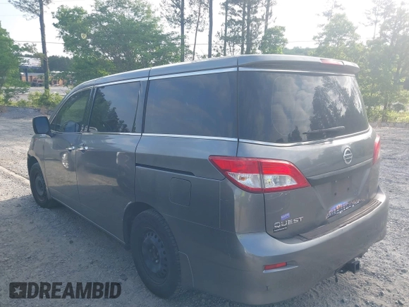 2015 Nissan Quest SV with VIN JN8AE2KP2F9127935, listed as a IAAI auction lot 42139603 with 150,041 mi miles. Bid and sale history available at carsss.com. Image 14.