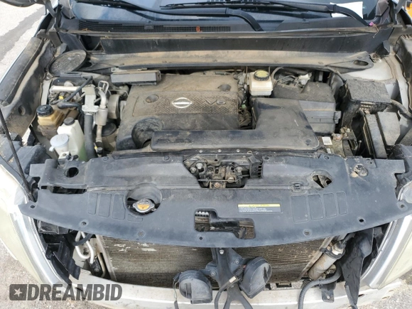 2015 Nissan Pathfinder Platinum with VIN 5N1AR2MN2FC622128, listed as a Copart auction lot 58955915 with Not provided miles and Salvage title. Bid and sale history available at DreamBid. Image 12.