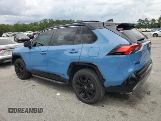 2023 Toyota RAV4 Hybrid XSE with VIN 2T3E6RFV6PW039337, listed as a Copart auction lot 58767635 with 19,126 mi miles and Salvage title. Bid and sale history available at DreamBid. Image 2.